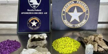 Receita Federal apreende drogas em encomendas postais do Rio de Janeiro ao Ceará