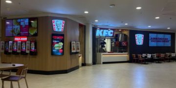 KFC inaugura nova unidade no Shopping Ilha Plaza com conceito atualizado no Rio