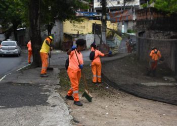Força-tarefa de limpeza municipal amplia ações em distintos bairros de Niterói