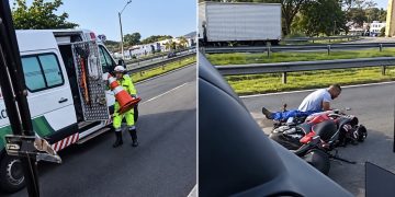 Acidente na BR-101 causa ferimento e congestionamento na Ilha das Flores