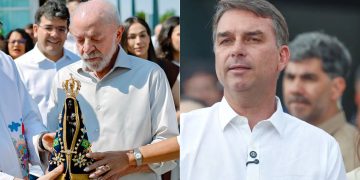 Lula, Flávio e Alckmin participam de missas em homenagem a Nossa Senhora Aparecida
