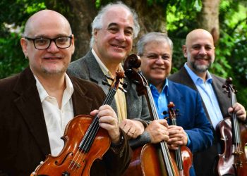 Concerto gratuito do Quarteto Atlas apresenta obras de Villa-Lobos no Teatro da UFF