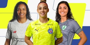 Finalistas ao prêmio de melhor goleira do futebol feminino brasileiro são Yanne, Carlinha e Sandy