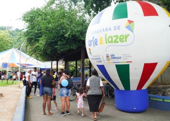 Caravana de Arte e Lazer de São Gonçalo leva atividades gratuitas aos bairros Água Mineral e Mutuapira