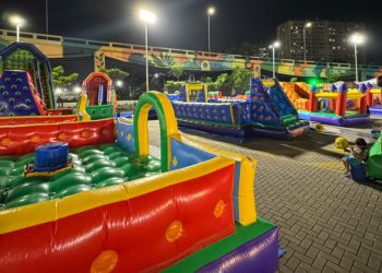 Festival de infláveis e atrações culturais celebram Dia das Crianças em Niterói