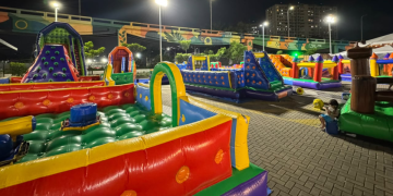 Festival de infláveis e atrações culturais celebram Dia das Crianças em Niterói
