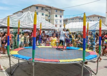 Programação gratuita de lazer para crianças ocorre em quatro bairros de Maricá neste fim de semana