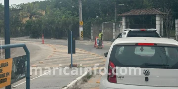 Intervenções da Sanemar alteram trânsito na Rua Circular, em Itaipuaçu, até 23/10