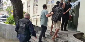 Trio de criminosos é preso por tráfico de drogas em Niterói após tentativa de fuga